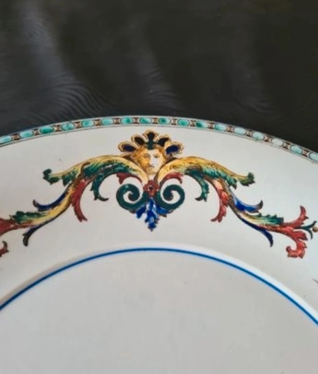 Schotel Assiette Gien Renaissance – photo 2